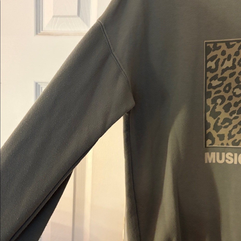 MTV Sage Graphic leopard Sweatshirt - Picture 4 of 5